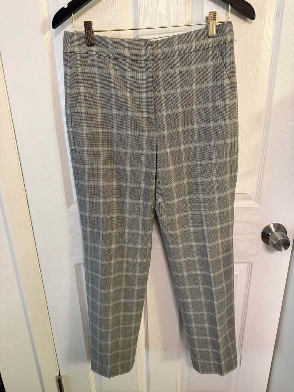 J.Crew Kate Plaid Pants Size 4